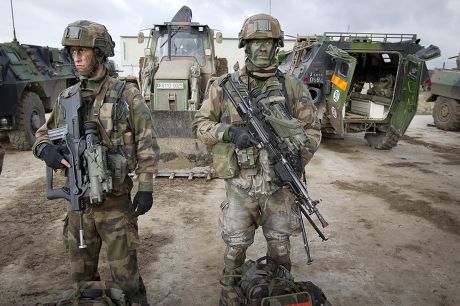 French Army During Exercise Cenzub Urban Editorial Stock Photo - Stock ...