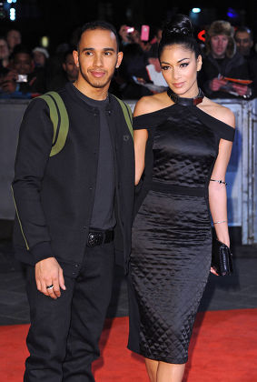 Lewis Hamilton Nicole Scherzinger Editorial Stock Photo - Stock Image