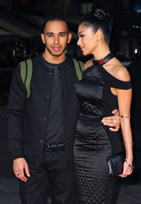 Lewis Hamilton Nicole Scherzinger Editorial Stock Photo - Stock Image