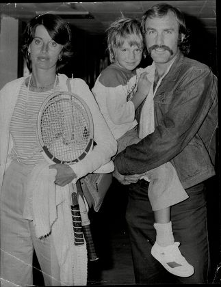 John Newcombe Tennis Player Wife Angie Editorial Stock Photo - Stock ...