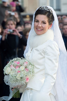 Wedding of Christoph von Habsburg-Lothringen and Adelaide Drape-Frisch, Nancy, France - 29 Dec 2012