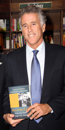 Christopher Lawford 'Recover to Live' book signing, New York, America - 07 Jan 2013