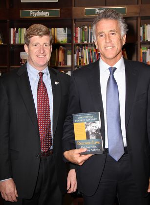 Christopher Lawford 'Recover to Live' book signing, New York, America - 07 Jan 2013
