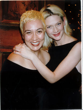Sophie Ward And Her Girlfriend Rena Brannan At The Opening Of The Film Evita. It Has Been Announced Monday July 31 St 2000 Sophie Ward Has Secretly 'married' Her Lesbian Partner At The Exclusive Groucho Club London.
