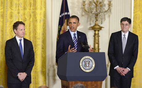 President Barack Obama names new Treasury Secretary, Washington, D.C., America - 10 Jan 2013