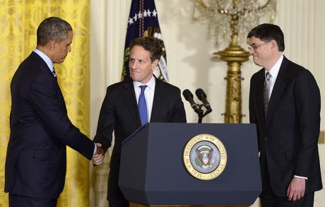 President Barack Obama names new Treasury Secretary, Washington, D.C., America - 10 Jan 2013