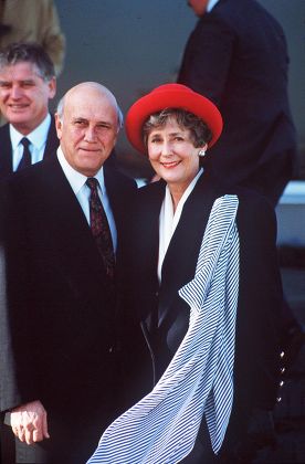 Fw De Klerk His Wife Marike Editorial Stock Photo - Stock Image ...