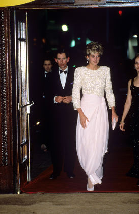 Princess Diana Barry Manilow Jim Tavare Editorial Stock Photo - Stock ...