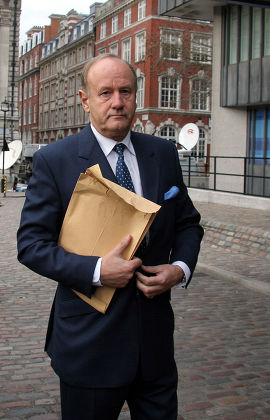 Lord Stevens Arrives With The Diana Inquiry Report At The Qe2 This Morning.