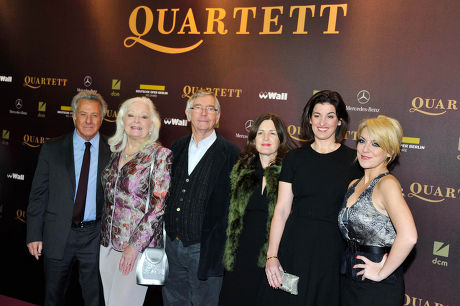 Dustin Hoffman, Gwyneth Jones, Tom Courtenay, Finola Dwyer, Lucy Bevan and Sheridan Smith