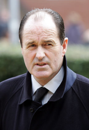 George Graham Former Chelsea Footballer At The Funeral Of Chelsea And England Star Peter Osgood At St John The Baptist Church In Shedfield Hampshire. 'ossie' Won Fa Cup Finals With Chelsea And Southampton But Only Four England Caps. During His Play