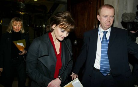Cherie Blair Leaves At No. 4 Millbank Followed By Fiona Miller Before Making A Statement To The Press In Westminster Central London Tuesday 10 December 2002. Cherie Blair Broke Down In Tears Tonight As She Confronted The Controversy Surrounding Convi