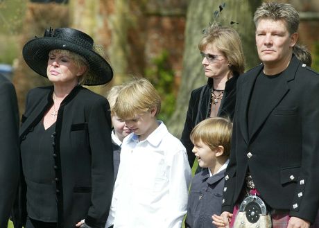 TV STAR CARON KEATING FUNERAL HEVER Editorial Stock Photo - Stock Image ...