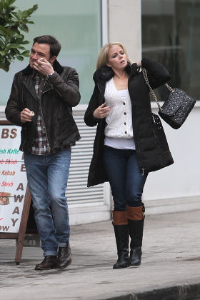 Shane Filan from Westlife and his wife Gillian in central London, Britain - 25 Jan 2013