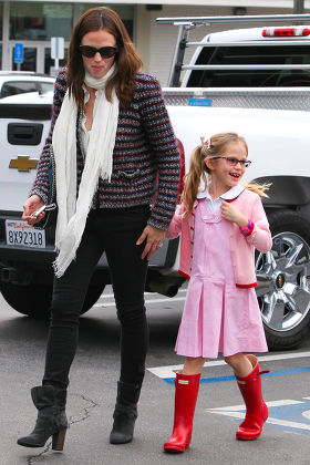 Jennifer Garner Her Daughter Violet Affleck Editorial Stock Photo