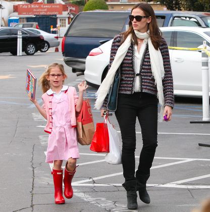 Jennifer Garner Her Daughter Violet Affleck Editorial Stock Photo