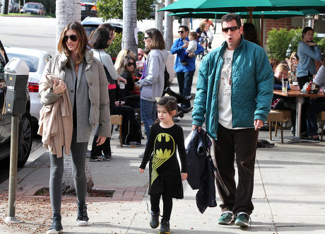Adam Sandler out and about, Pacific Palisades, California, America - 27 Jan 2013