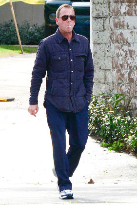 Keifer Sutherland out and about, Los Angeles, America - 29 Jan 2013