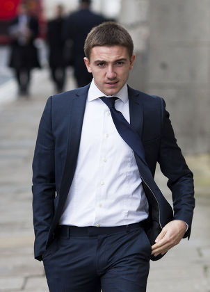 Four footballers accused of sexual assault court case at the Old Bailey, London, Britain - 30 Jan 2013