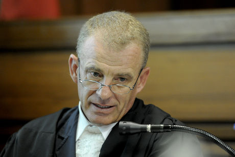 Oscar Pistorius charged with murder of Reeva Steenkamp, Pretoria, South Africa - 20 Feb 2013