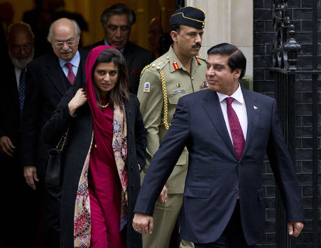 Pakistani Prime Minister visits Downing Street, London, Britain - 12 Feb 2013