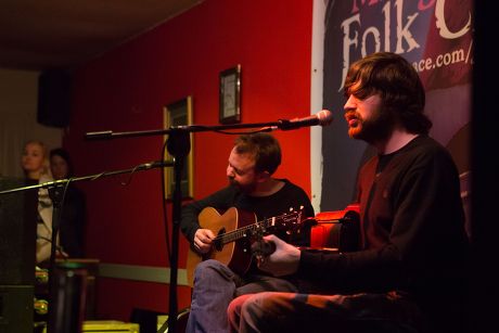 Kris Drever and Eamonn Coyne in concert at Milngavie Folk Club, Glasgow, Scotland, Britain - 24 Feb 2013