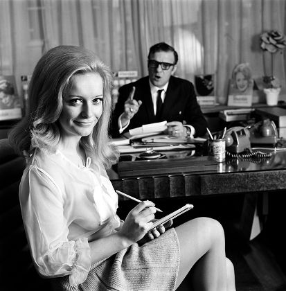 Secretary Wearing See Through Blouse Office Editorial Stock Photo ...