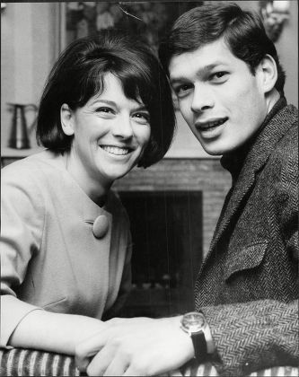 Keith Potger Of Pop Group 'the Seekers' With Fiancee Pamela Powley.