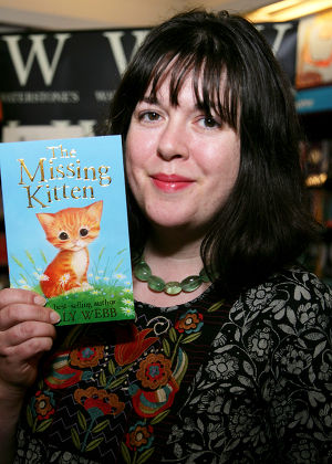 Holly Webb promotes 'The Missing Kitten', Reading, Britain - 07 Mar 2013