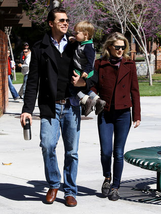 Ali Larter and family at the Coldwater Canyon Park, Los Angeles, America - 09 Mar 2013
