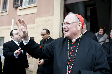 Cardinals officiating mass, Rome, Italy - 10 Mar 2013