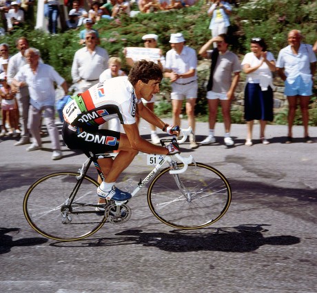 Tour De France 1987 Stage 20 Editorial Stock Photo - Stock Image 