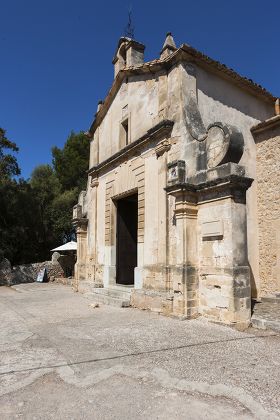 Church Esglesia Del Calvari Calvary Pollenca Editorial Stock Photo ...