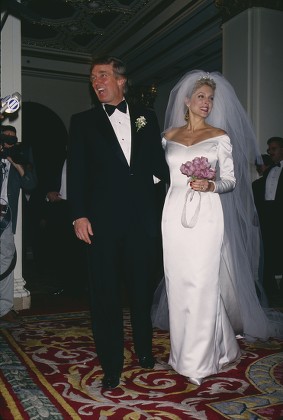 Donald Trump Marries Marla Maples Editorial Stock Photo - Stock Image ...