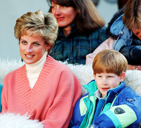 Princess Diana Prince Harry Editorial Stock Photo - Stock Image