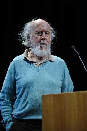 Hubert Reeves during a debate on nuclear power, Nantes, France - 12 Apr 2013