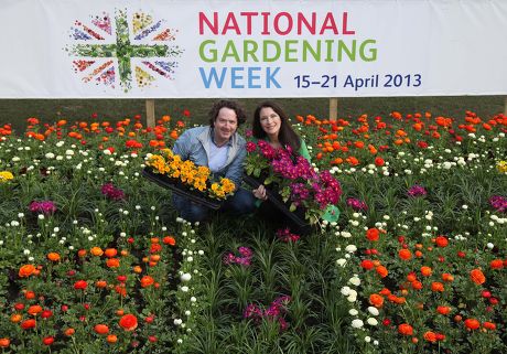 National Gardening Week campaign launch, Victoria Tower Gardens, London, Britain - 15 Apr 2013