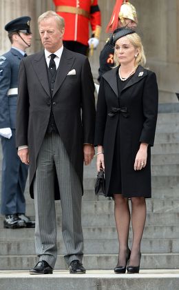 The funeral of Margaret Thatcher, London, Britain - 17 Apr 2013