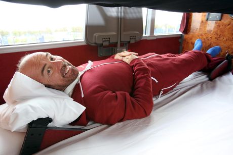Stagecoach to launch network of sleeper coaches containing beds, Britain - 18 Apr 2013