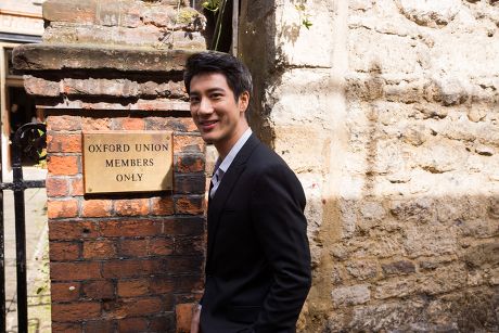 Leehom Wang at the Oxford Union, Oxford, Britain - 21 Apr 2013