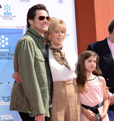 Jim Carrey Jane Fonda Viva Vadim Editorial Stock Photo - Stock Image | Shutterstock