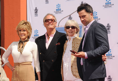 Jane Fonda Hand and Footprint Ceremony, Los Angeles, America - 27 Apr 2013