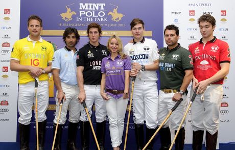 Abi Griffiths launches 'MINT Polo in the Park 2013'. London. Britain. - 01 May 2013