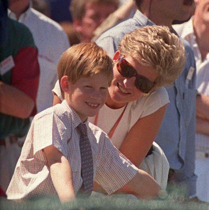 Princess Diana Prince Harry Editorial Stock Photo - Stock Image