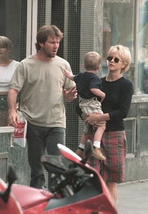 Meg Ryan Dennis Quaid Son Jack Editorial Stock Photo - Stock Image
