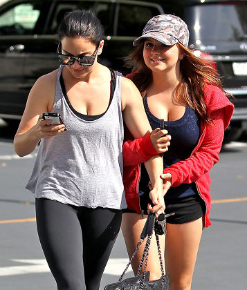 Ariel Winter and Shanelle Gray out and about, Los Angeles, America - 09 May 2013