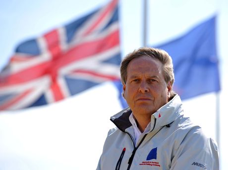 Flags flying at half-mast following the death of local Olympic medal-winning sailor Andrew Simpson, Weymouth and Portland National Sailing Acadamy, Dorset, Britain - 10 May 2013