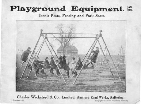 __COUNT__ World's first playground Swing at Wicksteed Park, Kettering ...