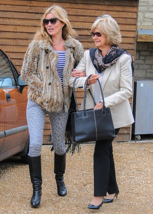 Kate Moss spending the weekend with the in-laws in the Cotswolds, Britain - 11 May 2013