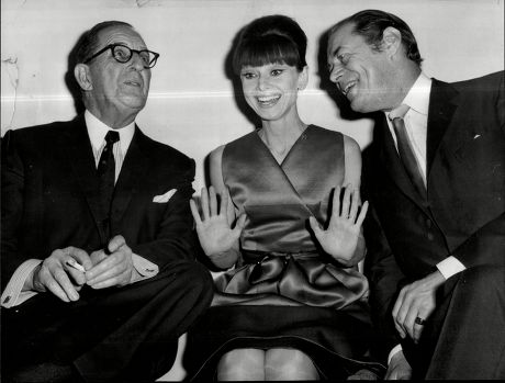 Actress Audrey Hepburn With Stanley Holloway And Rex Harrison (right) Audrey Hepburn (born Audrey Kathleen Ruston; 4 May 1929 Oo 20 January 1993) Was A British Actress And Humanitarian. Recognised As Both A Film And Fashion Icon Hepburn Was Active Du